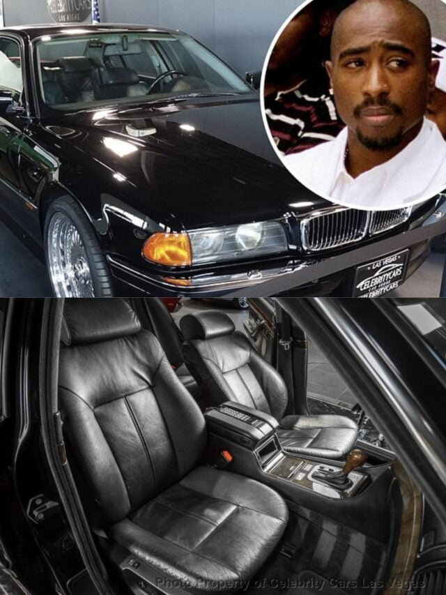 The BMW 7-Series that Tupac Shakur was murdered in is still on the market for $1.75 million.